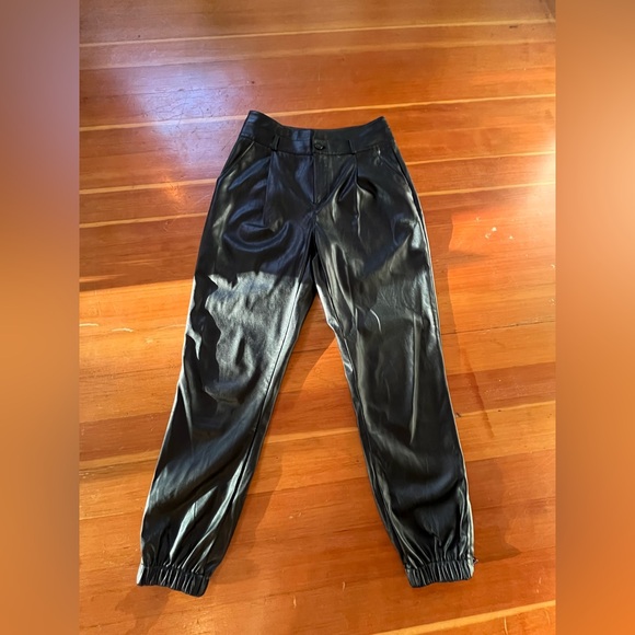 NWOT Paige High Rise Pleated Mayslie Joggers Size 2 - Picture 7 of 16